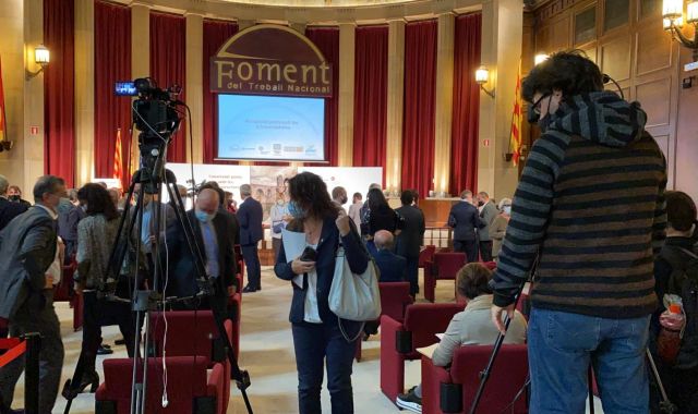 L'auditori de Foment abans de l'inici de l'acte | MEM