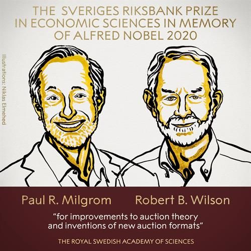 Paul R. Milgrom y Robert B. Wilson, Nobel de Economía 2020 Paul R. Milgrom y Robert B. Wilson, Nobel de Economía 2020