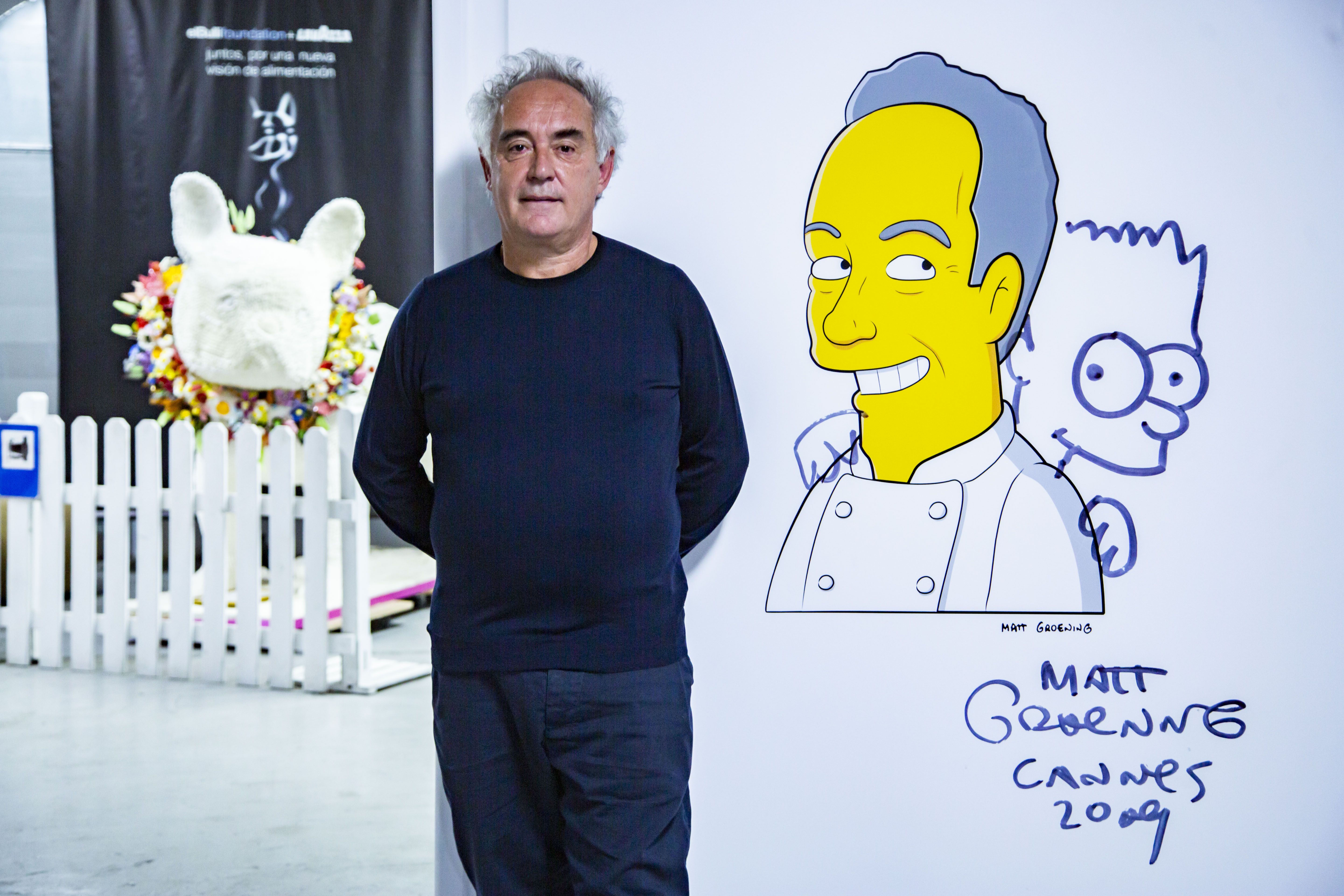 Ferran Adrià during the interview with VIA Empresa. | Àngel Bravo Ferran Adrià during the interview with VIA Empresa. | Àngel Bravo
