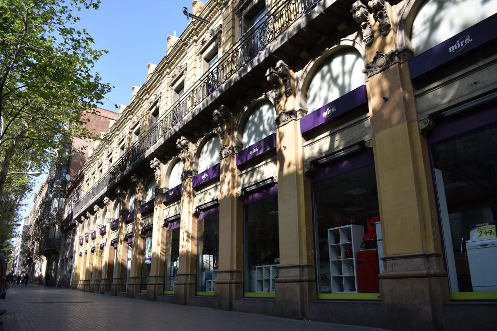 La tienda de Miró a la Ronda Sant Antoni de Barcelona | Cedida La tienda de Miró a la Ronda Sant Antoni de Barcelona | Cedida