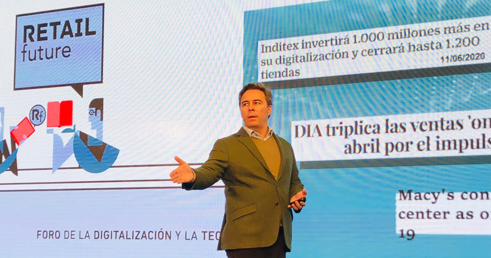 Dimas Gimeno, durant 'Retail Future' a València | Susana Lluna 