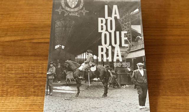 La portada del llibre 'La Boqueria 1840 2020'