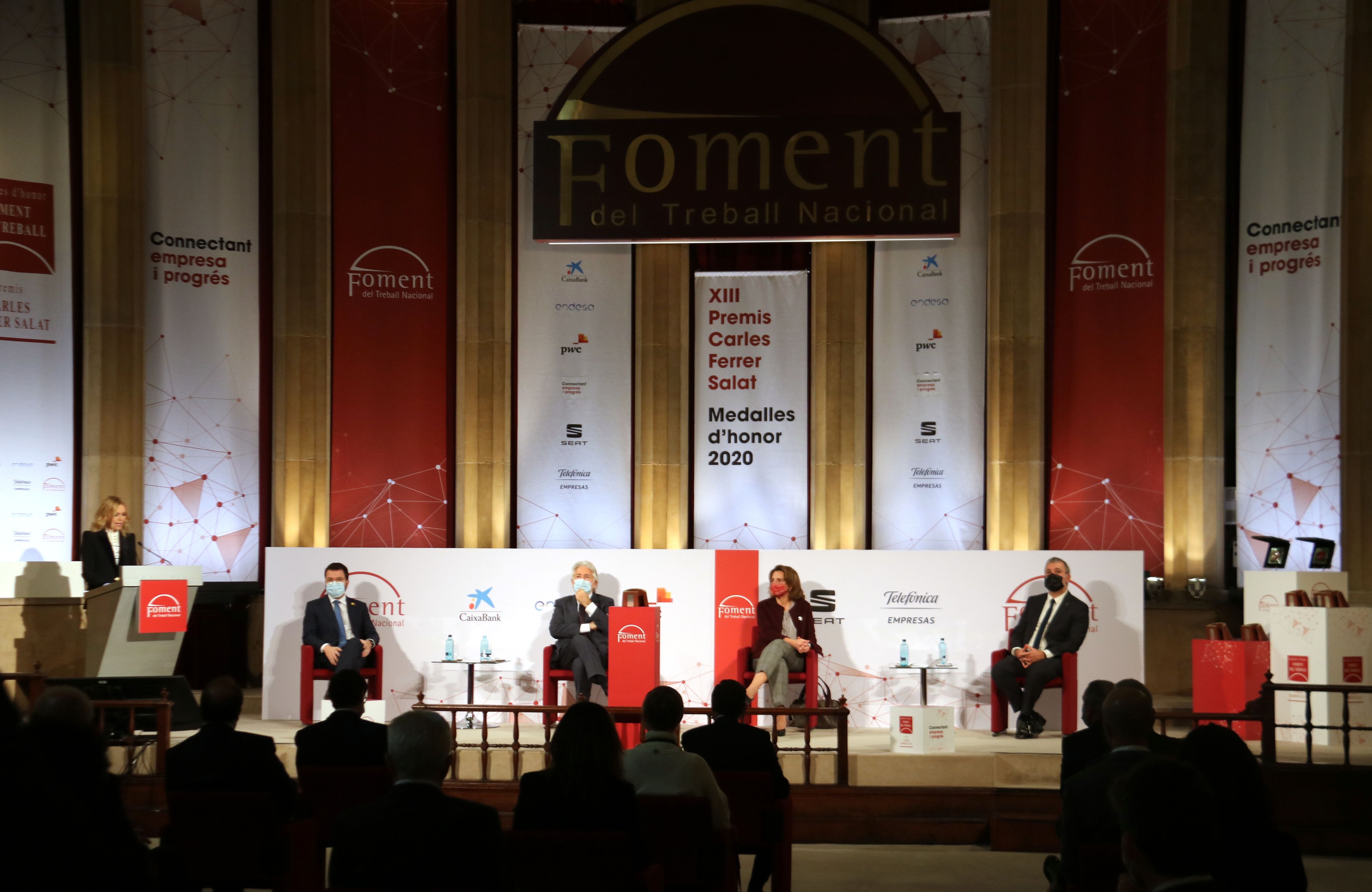 Els premis Carles Ferrer Salat que entrega Foment del Treball | ACN