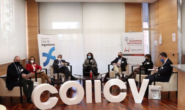 Moment del debat celebrat al COIICV | Cedida 