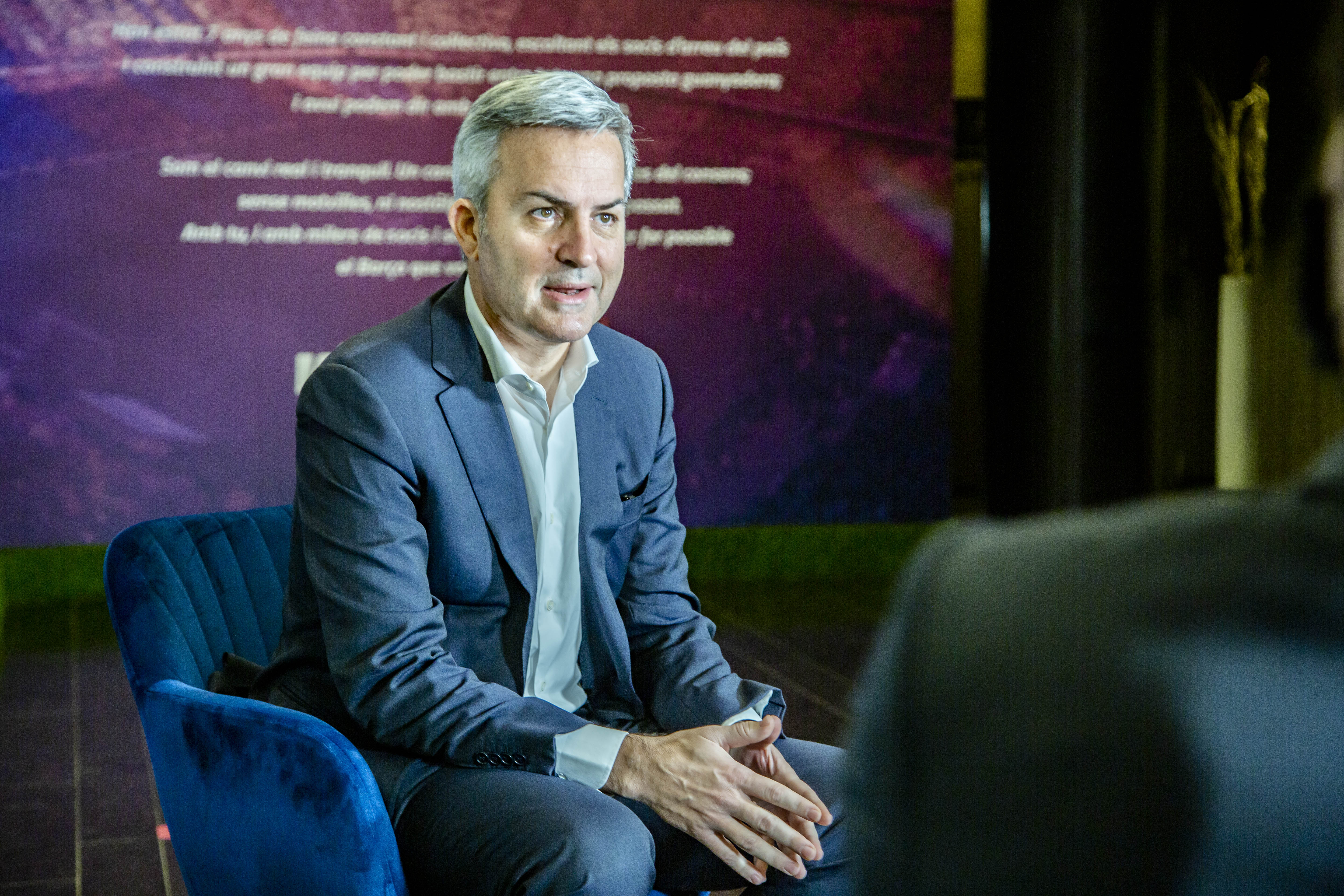 Víctor Font és precandidat a la presidència del Barça. | Àngel Bravo 