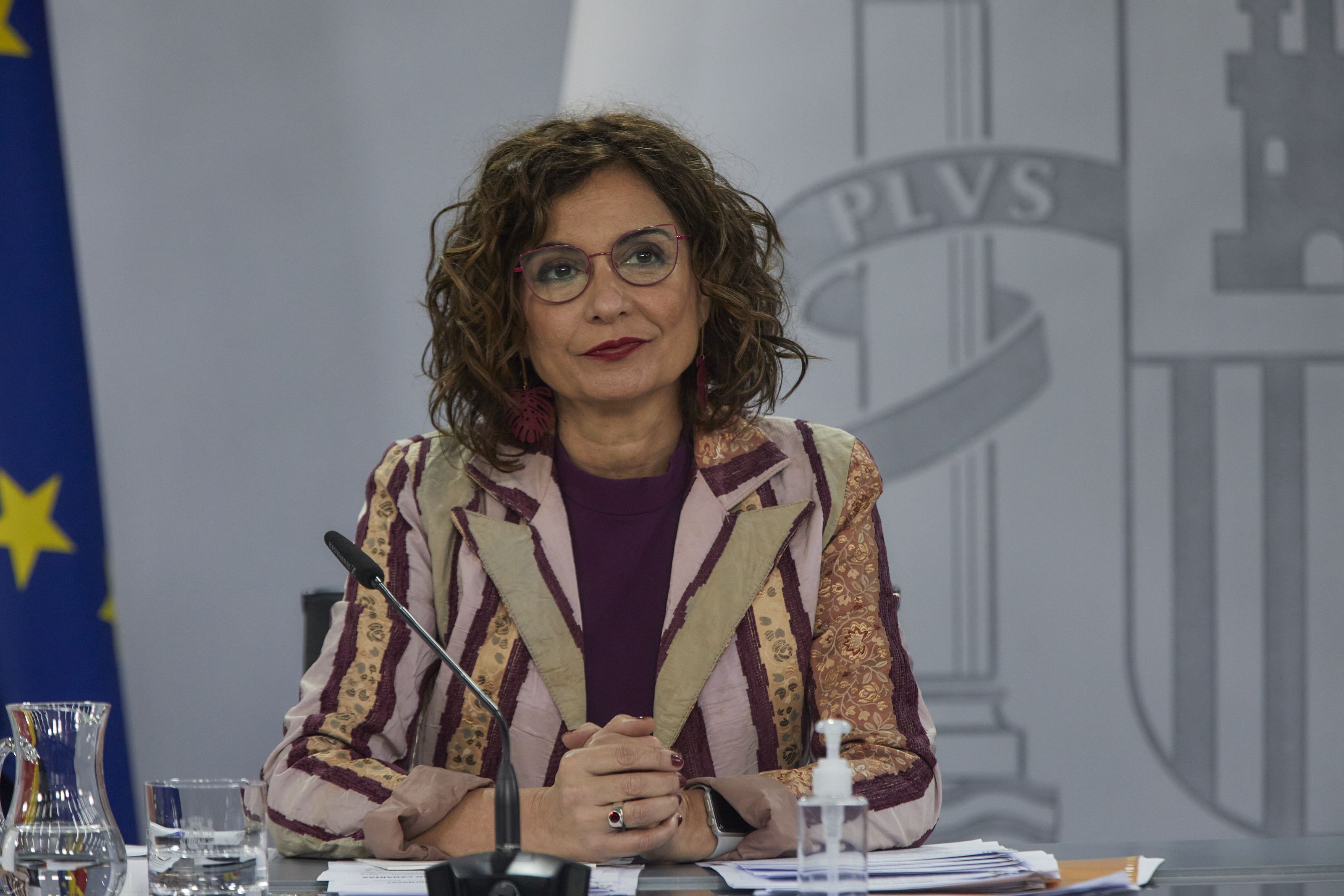La ministra de Hacienda y portavoz del Gobierno, María Jesús Montero, anuncia las cifras de dèficit del 2020 | Europa Press La ministra de Hacienda y portavoz del Gobierno, María Jesús Montero, anuncia las cifras de dèficit del 2020 | Europa Press