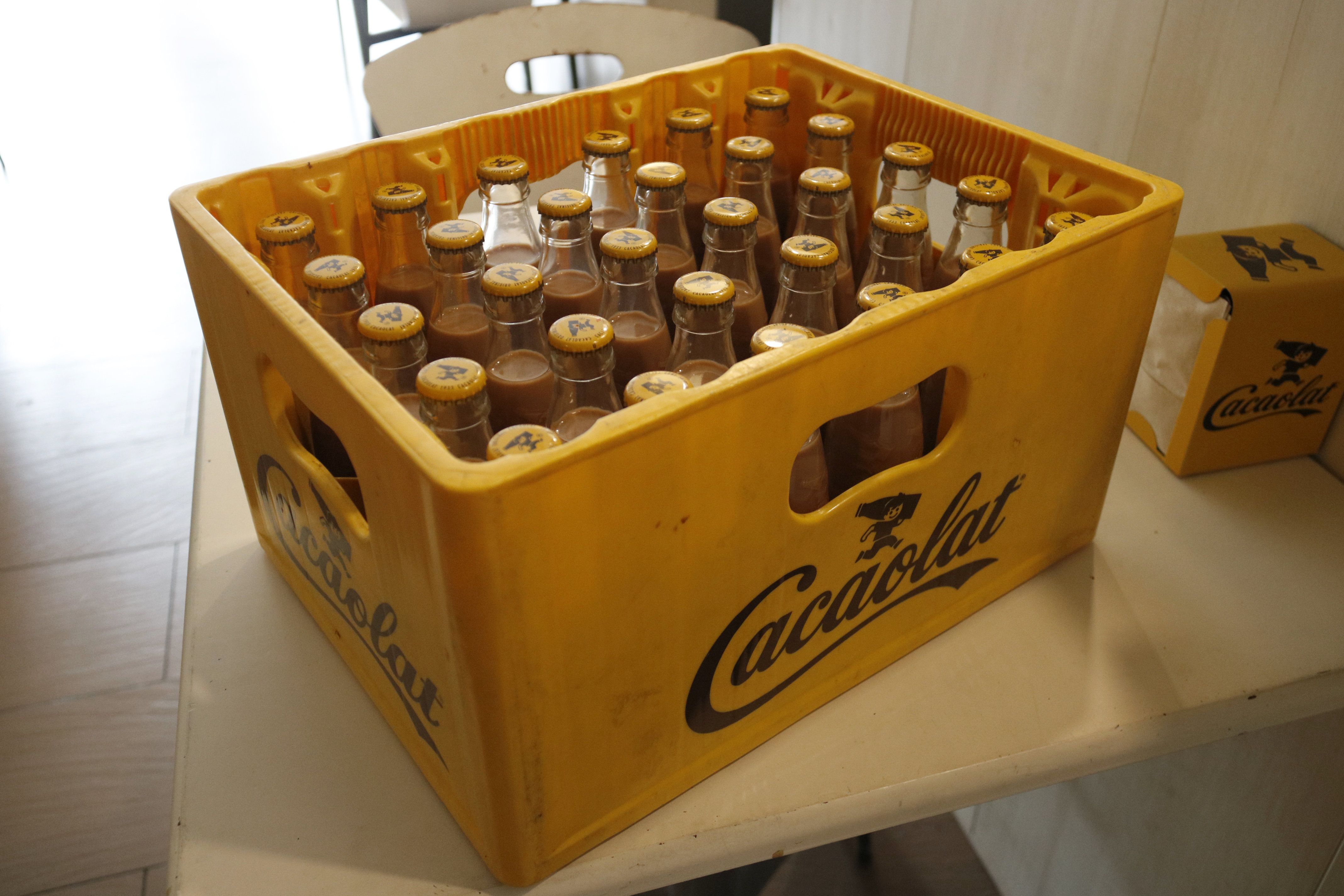 Una caja con batidos de Cacaolat, en una imagen de archivo | ACN Una caja con batidos de Cacaolat, en una imagen de archivo | ACN