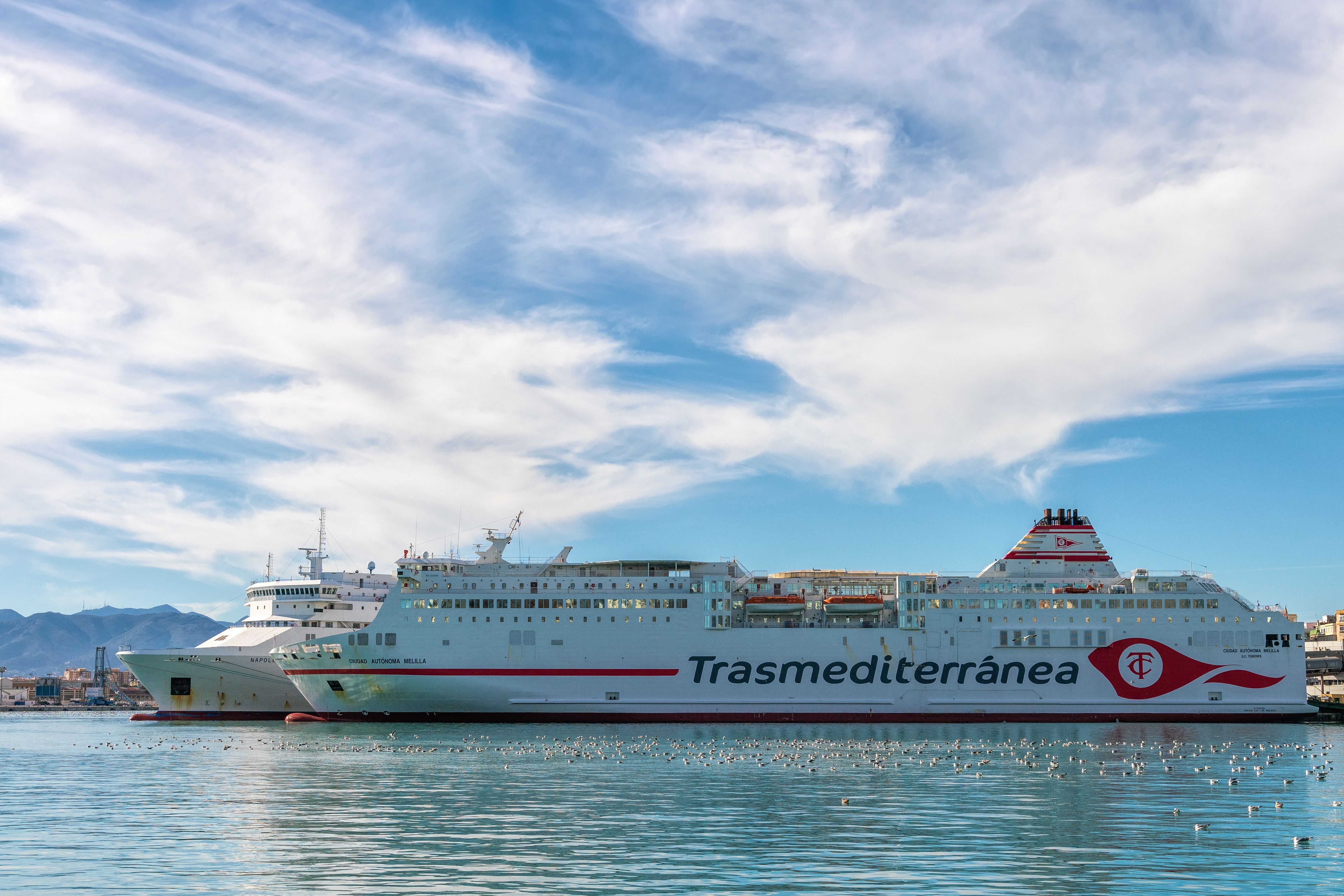 Un barco de Trasmediterránea, en una imagen de archivo | iStock Un barco de Trasmediterránea, en una imagen de archivo | iStock