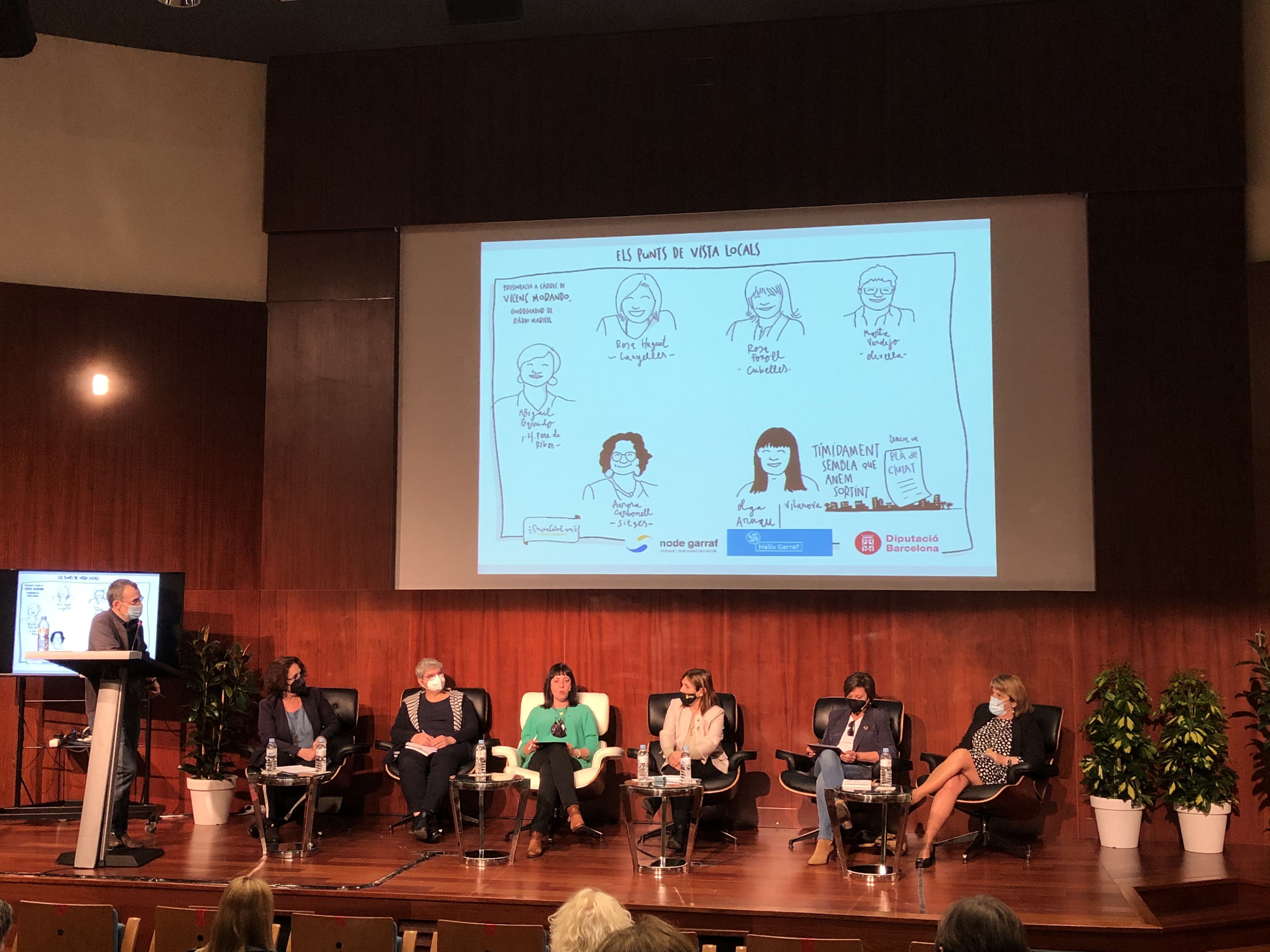 Una de las ponencias de la tercera edición del Seminario Garraf | Cedida Una de las ponencias de la tercera edición del Seminario Garraf | Cedida