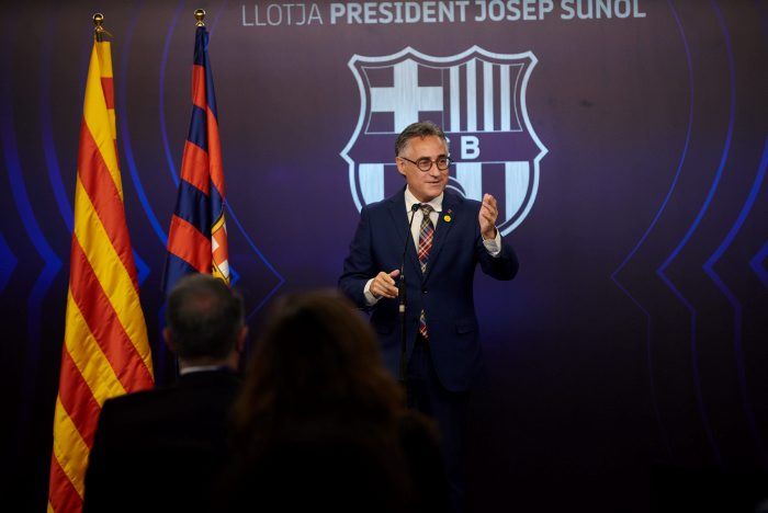 El conseller d'Empresa i Coneixement, Ramon Tremosa, a la presentació d'Amazing Barcelona | Cedida El conseller d'Empresa i Coneixement, Ramon Tremosa, a la presentació d'Amazing Barcelona | Cedida