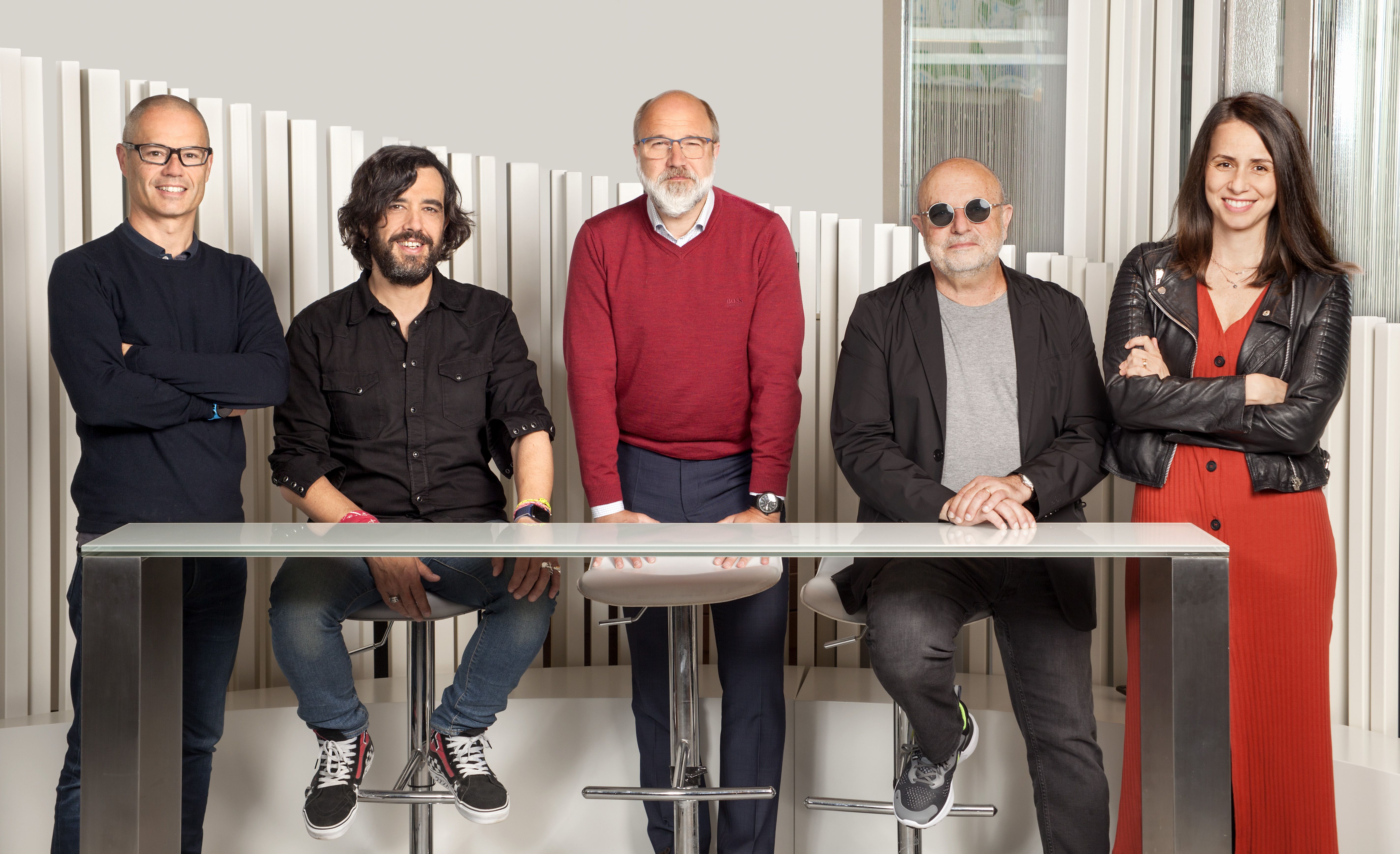 Los equipos de La Casa de Zanahoria&Friends y Ogilvy a la sede de Ogilvy Barcelona | Cedida Los equipos de La Casa de Zanahoria&Friends y Ogilvy a la sede de Ogilvy Barcelona | Cedida