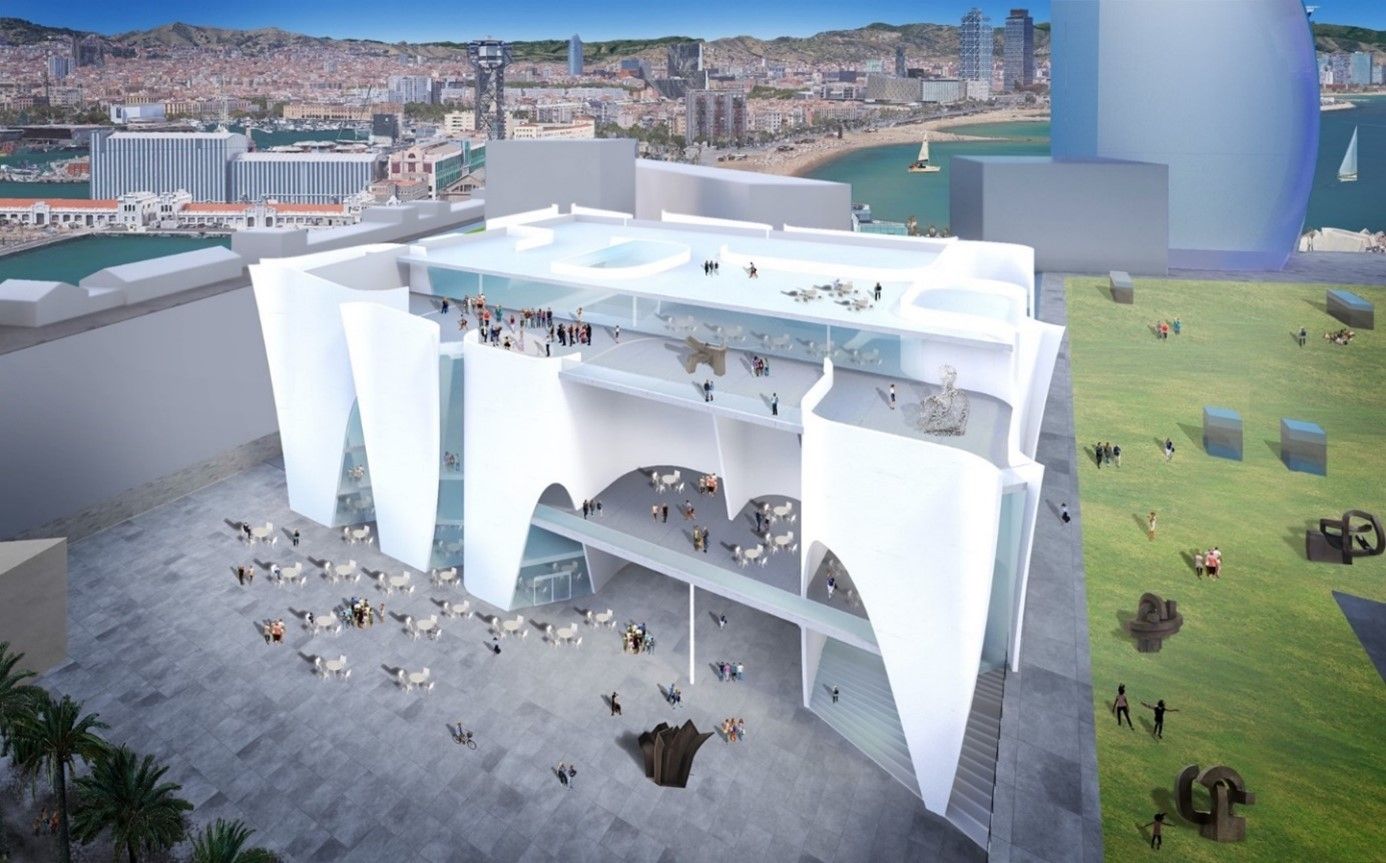 Imágenes del edificio proyectado donde se ubicará el centro cultural del mar | Cedida Imágenes del edificio proyectado donde se ubicará el centro cultural del mar | Cedida
