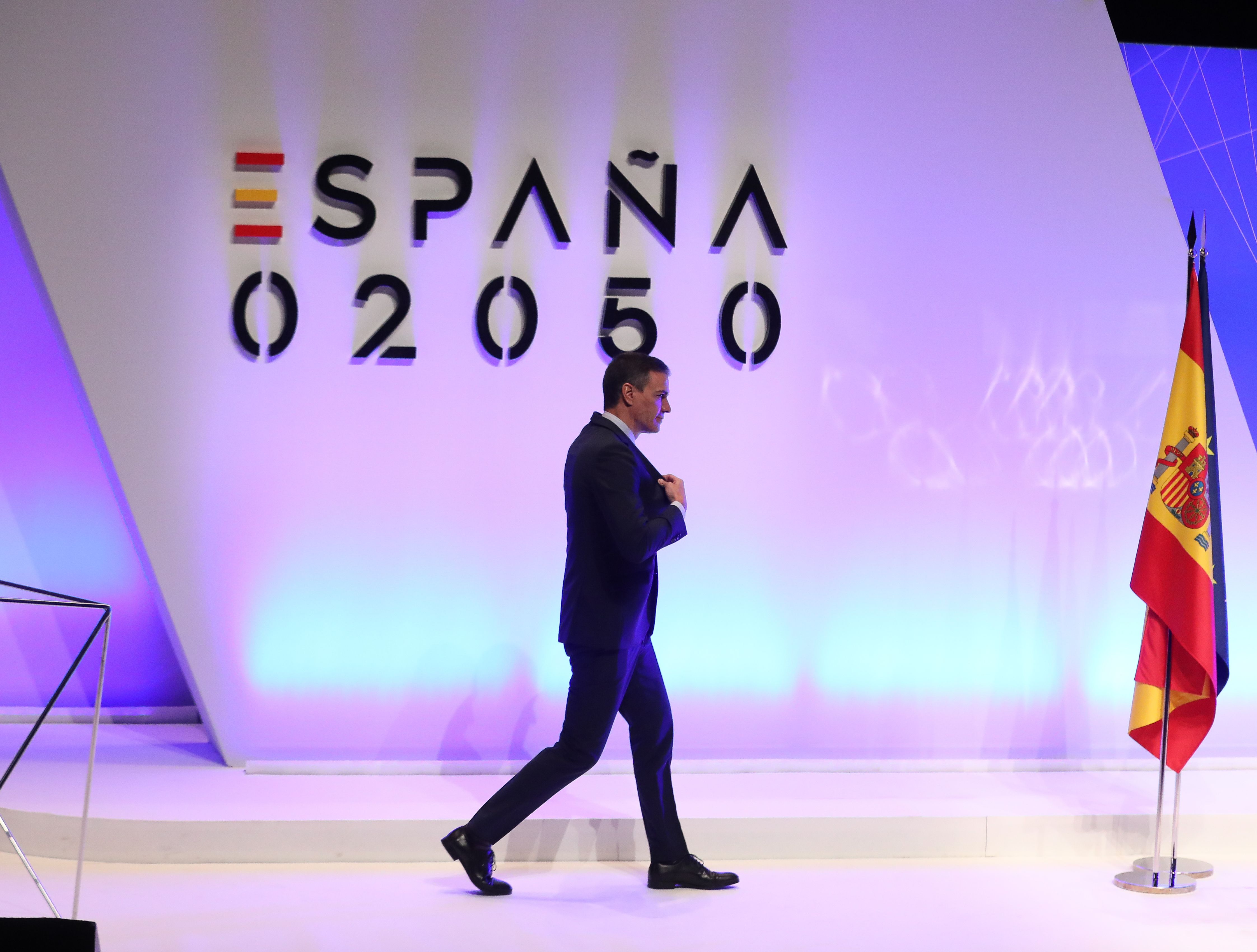 El president del Govern espanyol, Pedro Sánchez, presenta el pla 'España 2050' | Europa Press El president del Govern espanyol, Pedro Sánchez, presenta el pla 'España 2050' | Europa Press