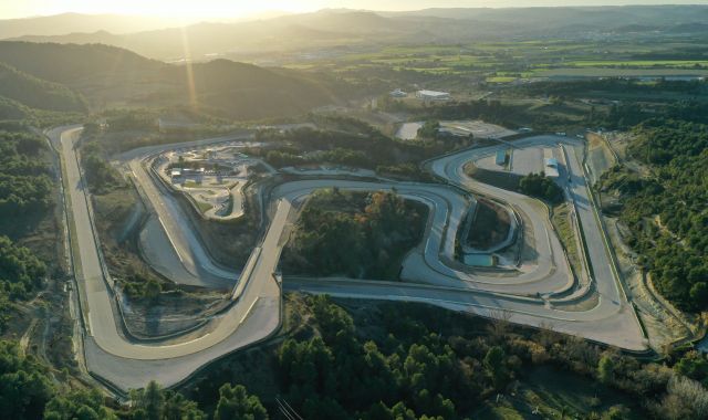 Imatge aèria del Circuit Parcmotor de Castellolí | Cedida