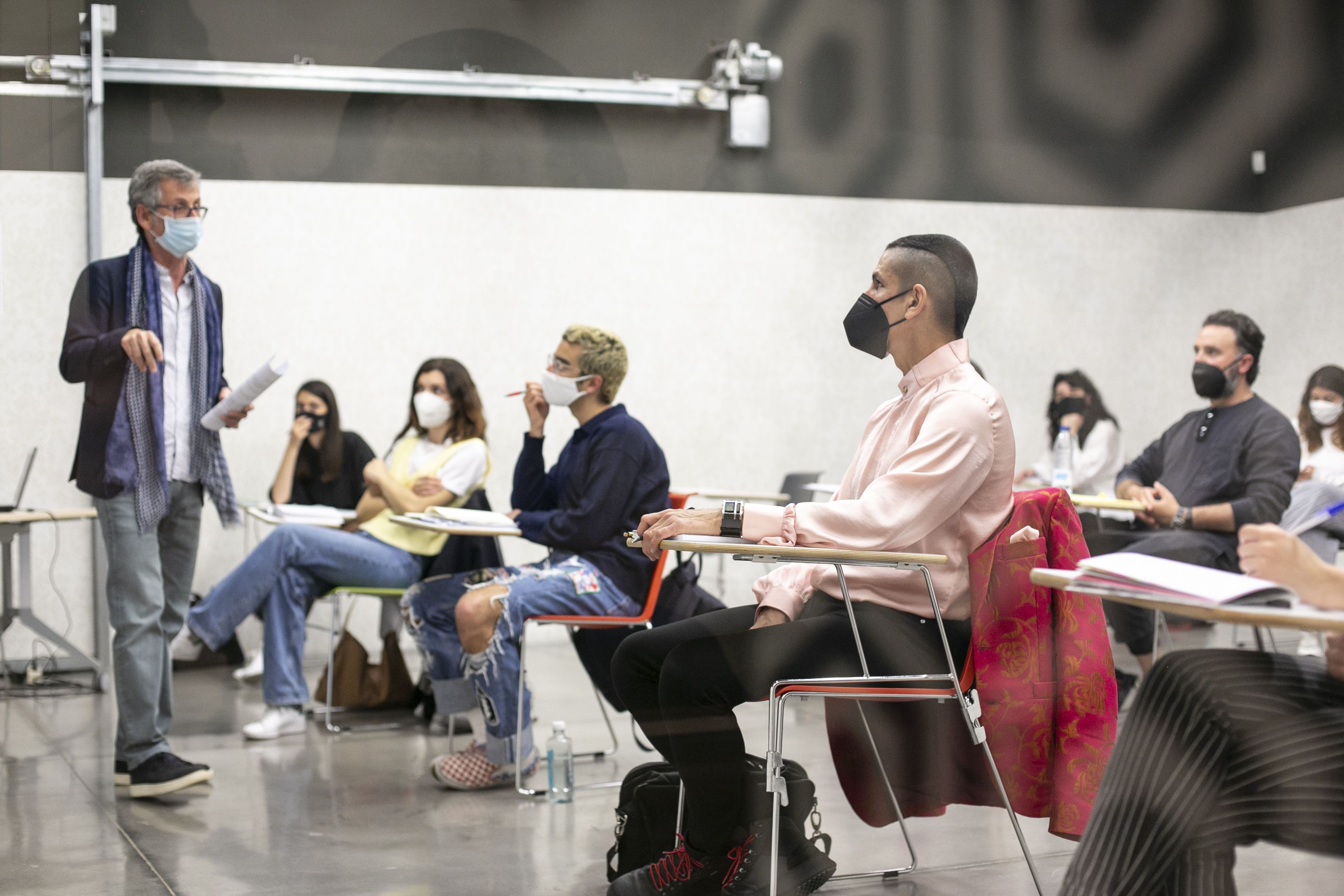 Clases de formación por los ganadores a la sede de Fomento del Trabajo | Cedida Clases de formación por los ganadores a la sede de Fomento del Trabajo | Cedida