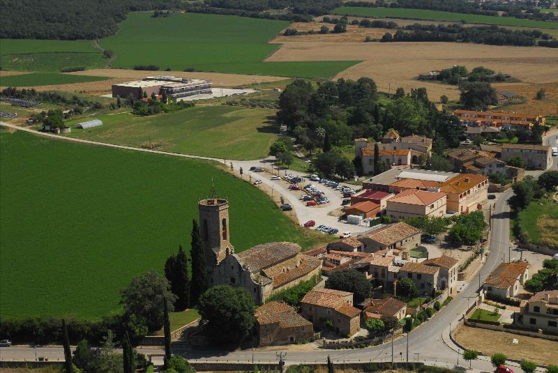 Parte de las instalaciones de IRTA a Monells, que acogerán ISAQ | Cedida Parte de las instalaciones de IRTA a Monells, que acogerán ISAQ | Cedida