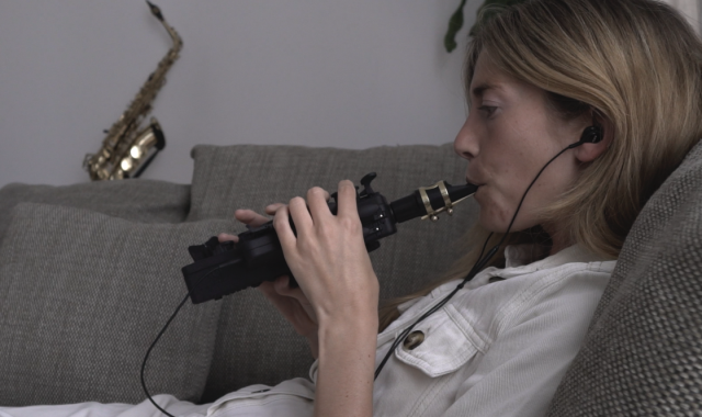 Travel Sax, la primera versión del instrumento electrónico de Odisei Music | Cedida