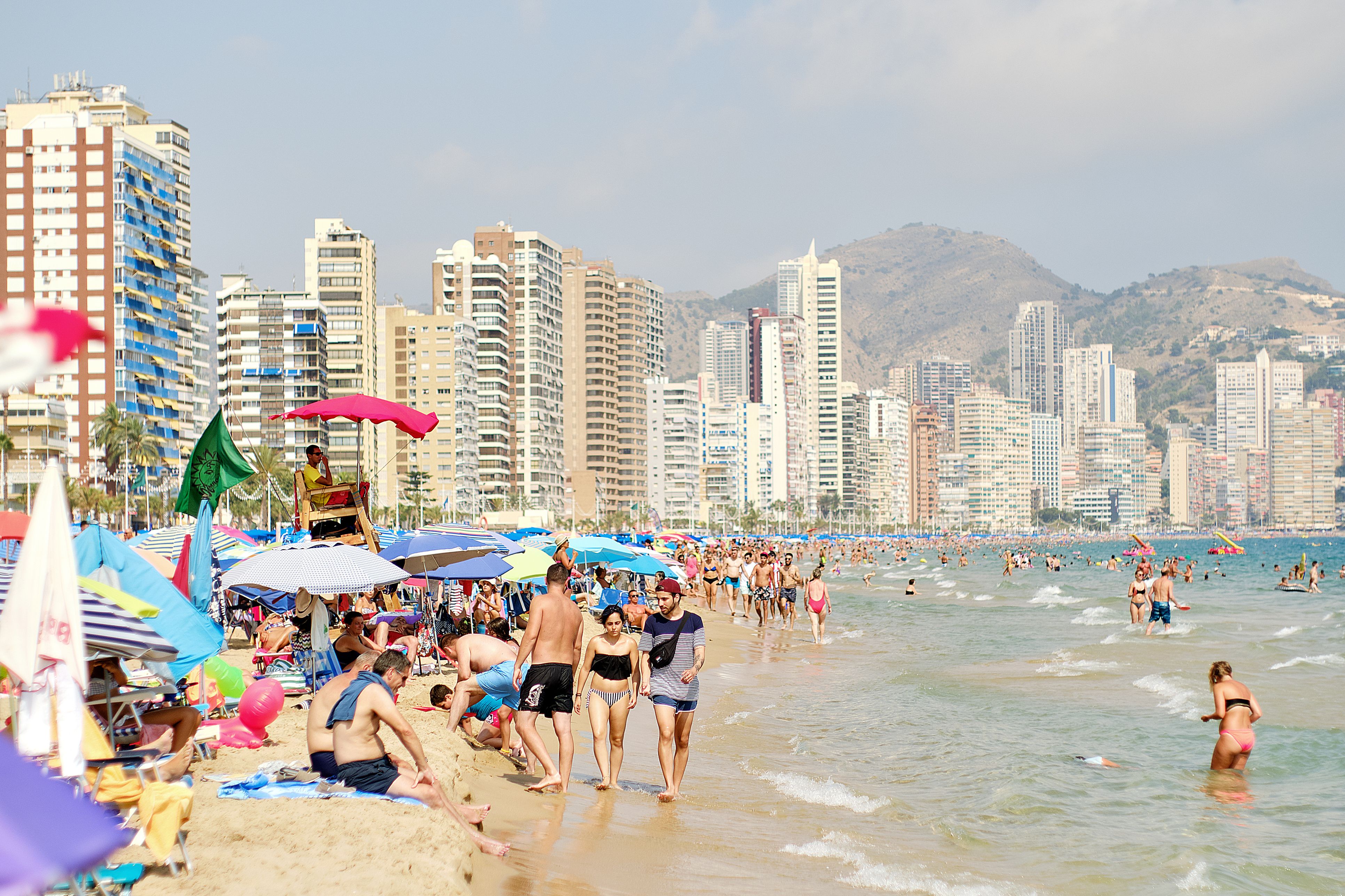 La platja de Benidorm, en una imatge d'arxiu | iStock