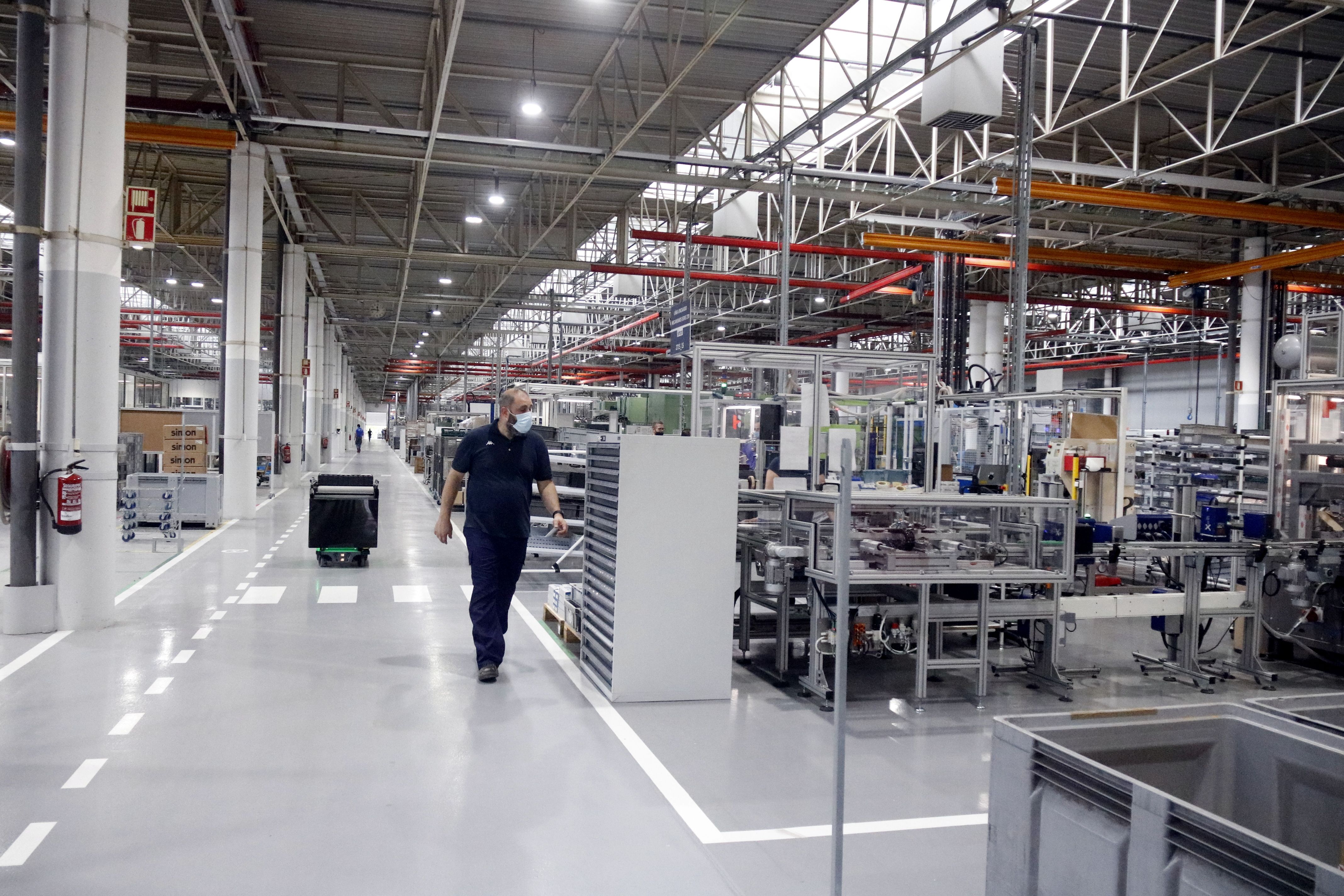 La fábrica de Simon a Olot | Xavier Pino / ACN La fábrica de Simon a Olot | Xavier Pino / ACN
