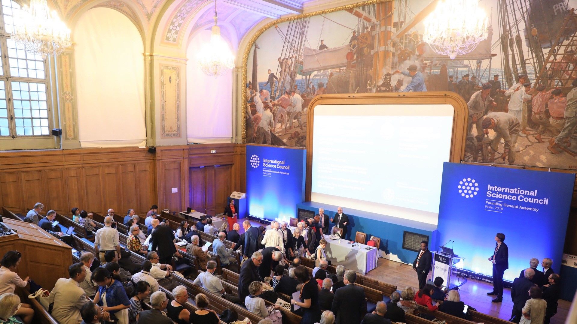 Una asamblea del Consejo Internacional de la Ciencia | Cedida Una asamblea del Consejo Internacional de la Ciencia | Cedida