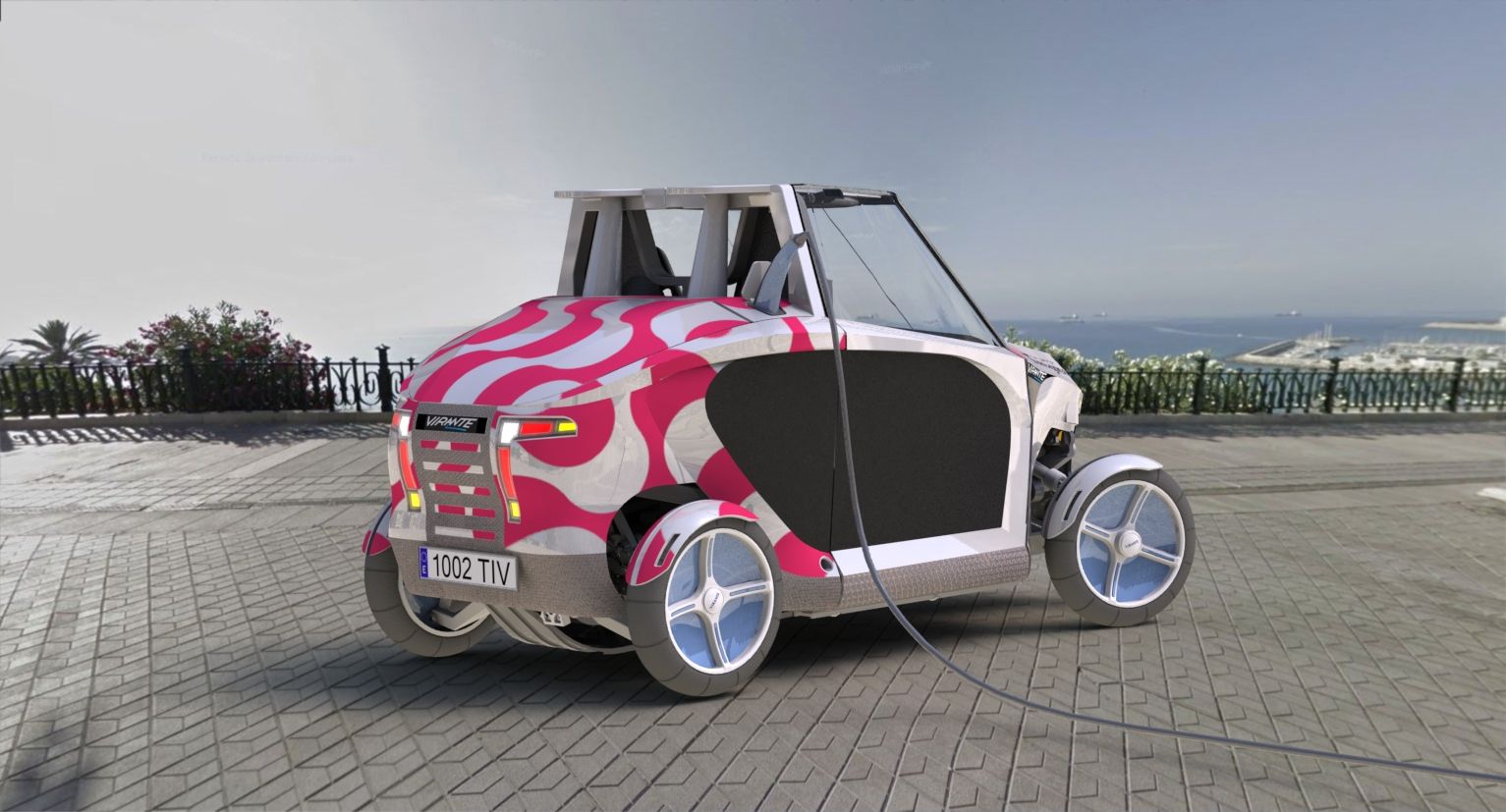 Un prototipo de los coches diseñados por Tecnovelero | Cedida Un prototipo de los coches diseñados por Tecnovelero | Cedida