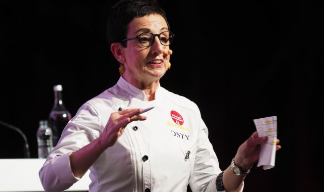 La xef Carme Ruscalleda a l'edició del 2019 del Gastronomic Forum Barcelona | Cedida