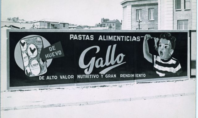 Un anuncio antiguo de Pastas Gallo | Cedida