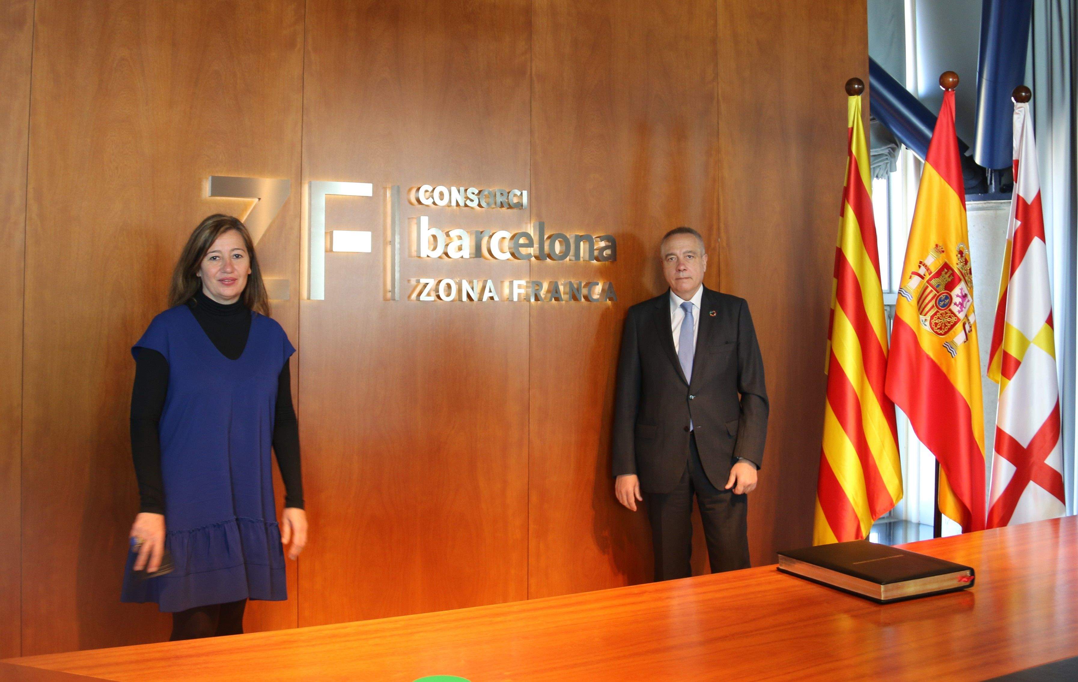 La presidenta del Govern de les Illes Balears, Francina Armengol, visita el CZFB | Cedida