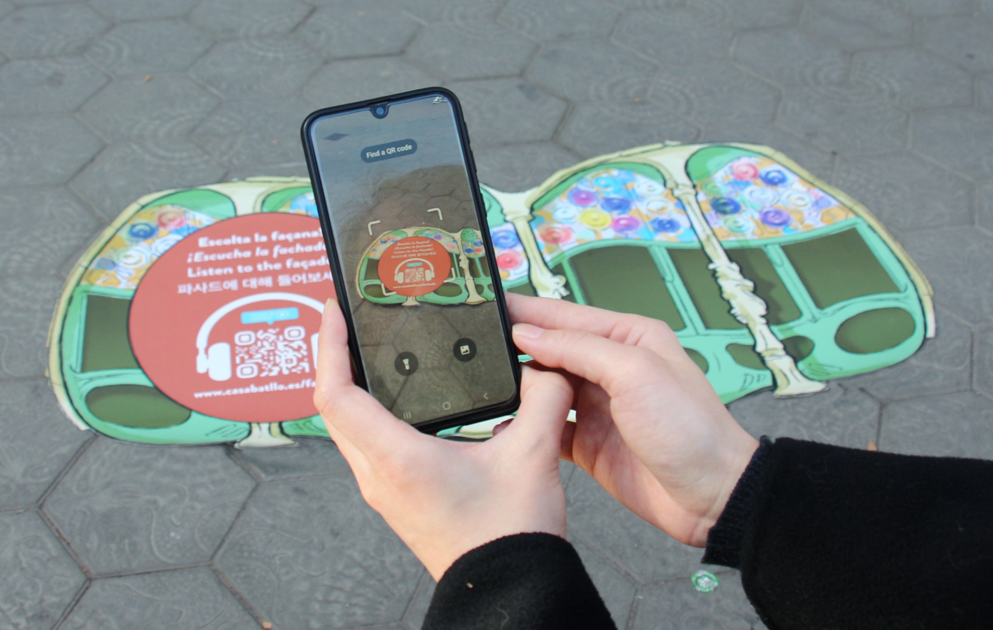 La startup Gaudio Lab, una de las startups escogidas, ofrece de audio guías mediante código QR | Cedida La startup Gaudio Lab, una de las startups escogidas, ofrece de audio guías mediante código QR | Cedida