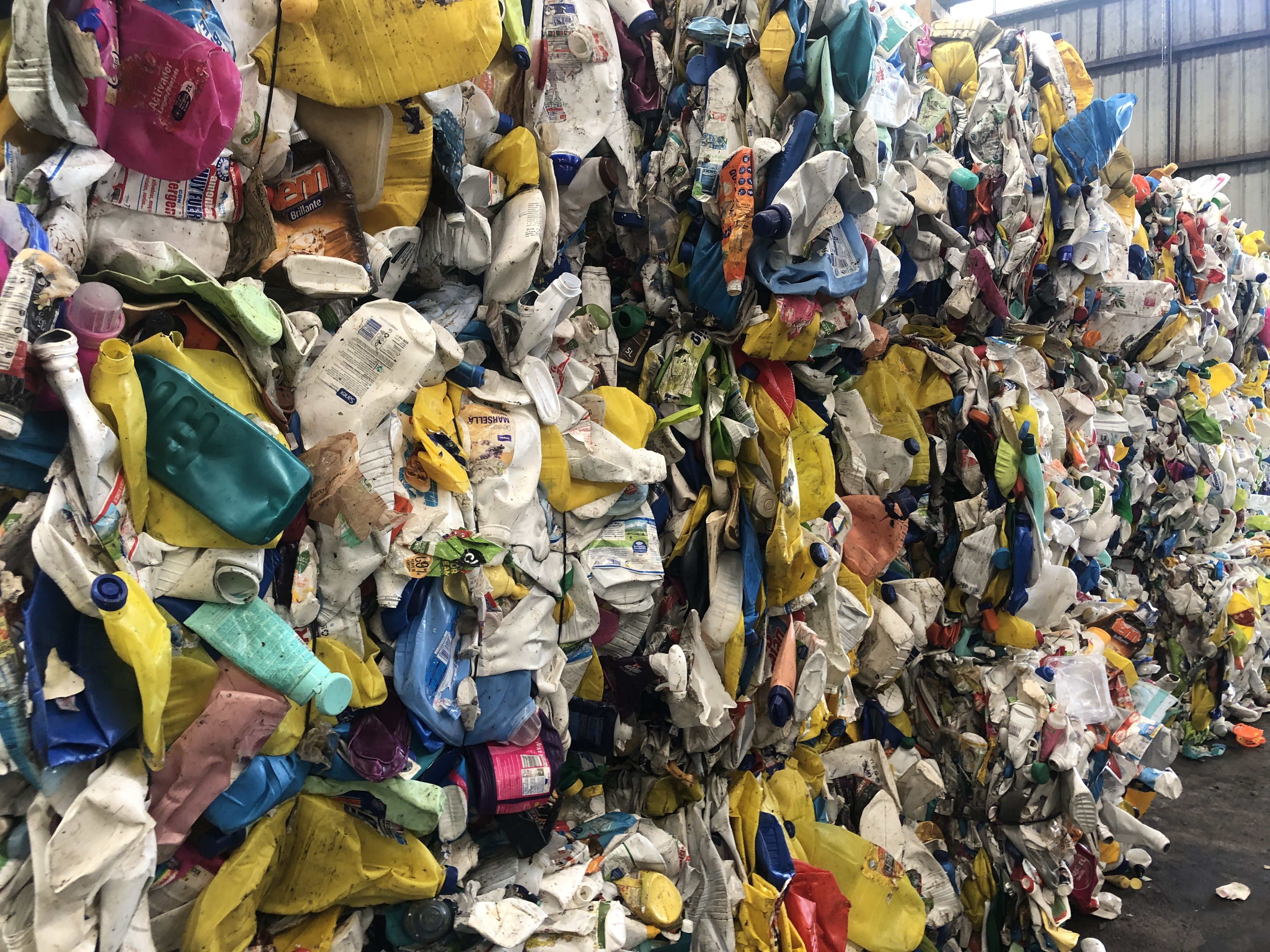 Plàstic aplegat per ser reciclat | Cedida