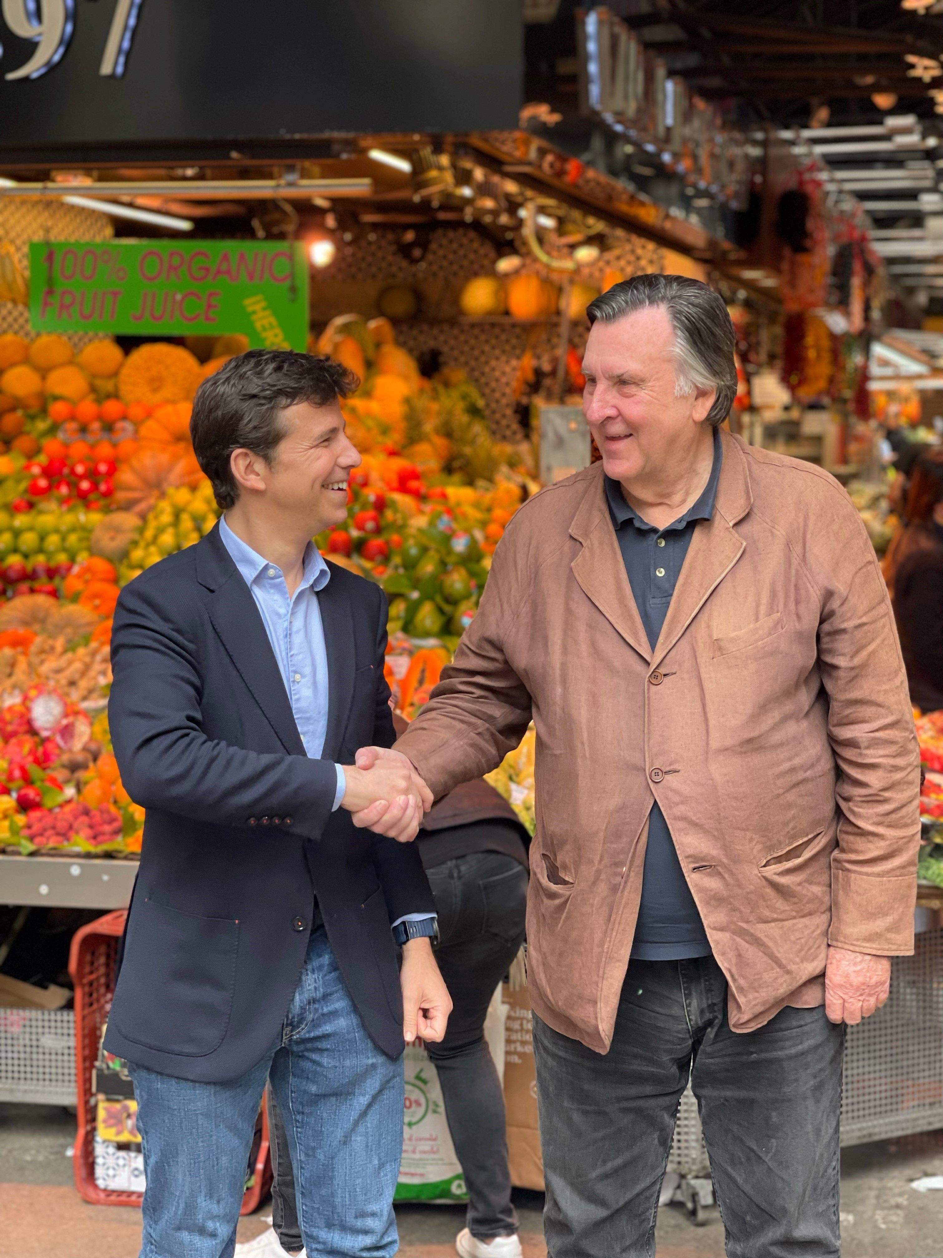 Jordi Mas, nuevo presidente de la Junta de Comerciants del mercat de la Boqueria | Cedida