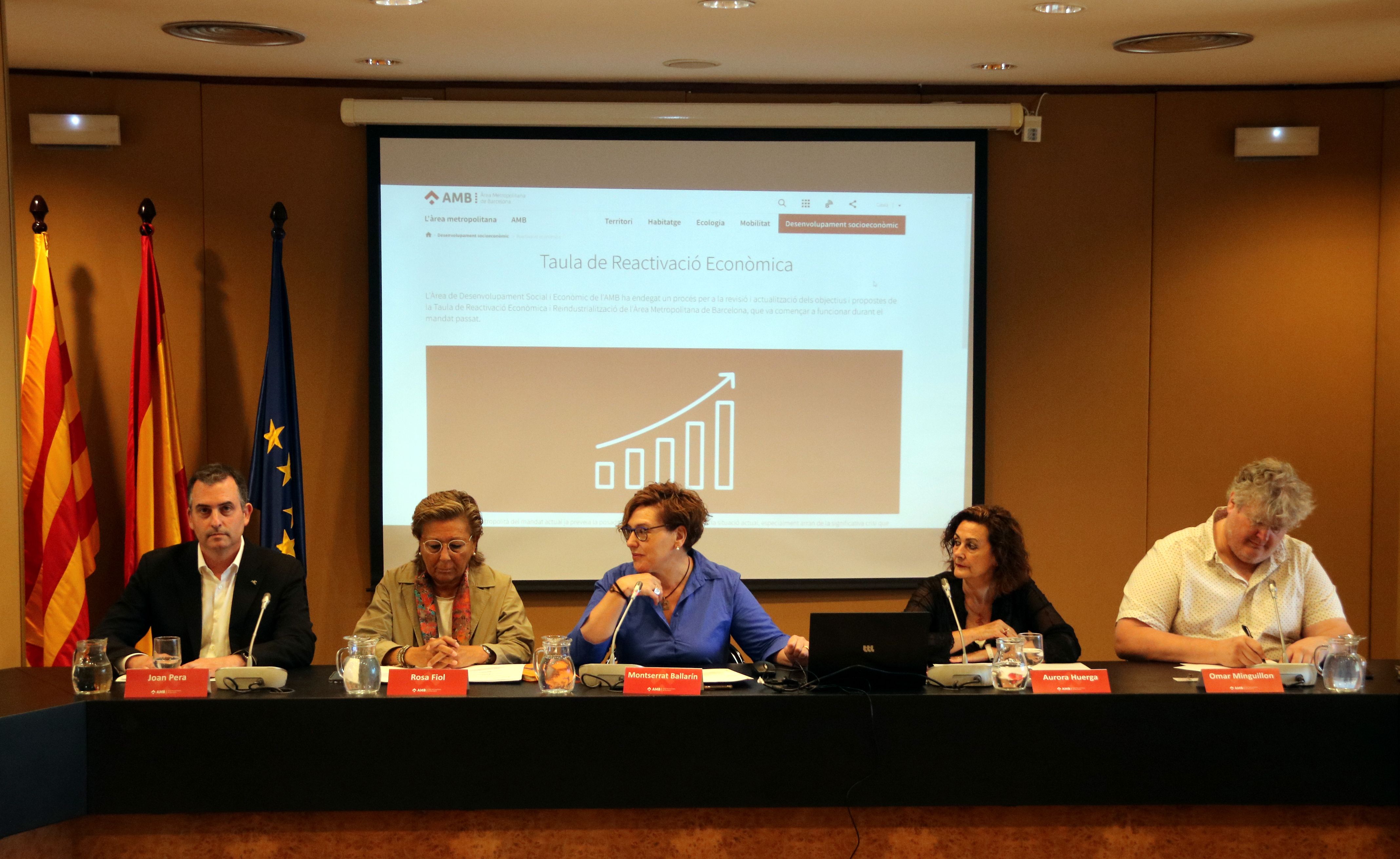 Els firmants del nou pacte metropolità en el marc de la Taula de Reactivació Econòmica | ACN Els firmants del nou pacte metropolità en el marc de la Taula de Reactivació Econòmica | ACN