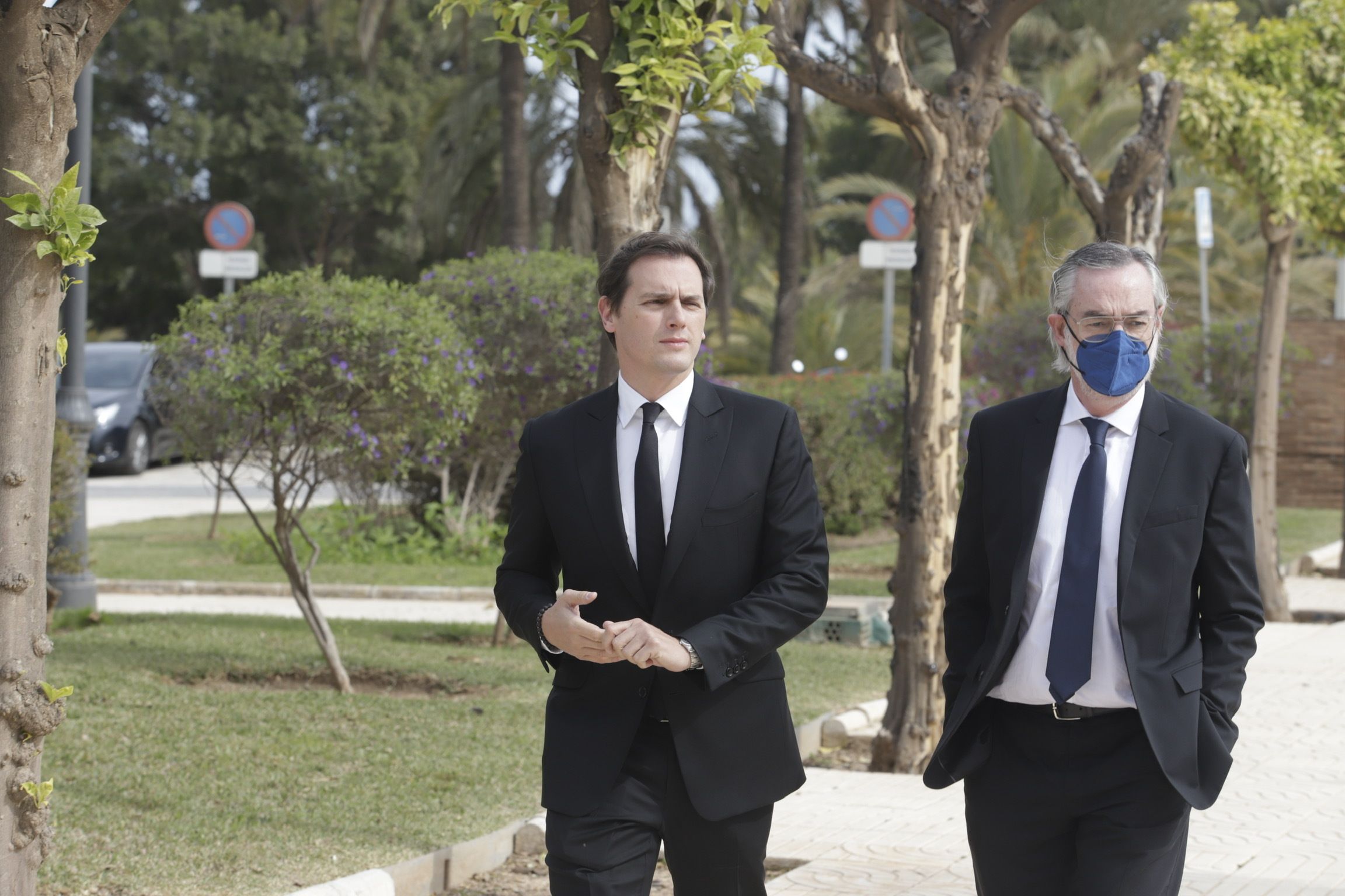 Albert Rivera y José Manuel Villegas en una imagen de abril de 2022, cuando acudieron a Málaga para los funerales de Javier Imbroda, que fue consejero de Educación de la Junta de Andalucía. / Europa Press / Iex Zea Albert Rivera y José Manuel Villegas en una imagen de abril de 2022, cuando acudieron a Málaga para los funerales de Javier Imbroda, que fue consejero de Educación de la Junta de Andalucía. / Europa Press / Iex Zea