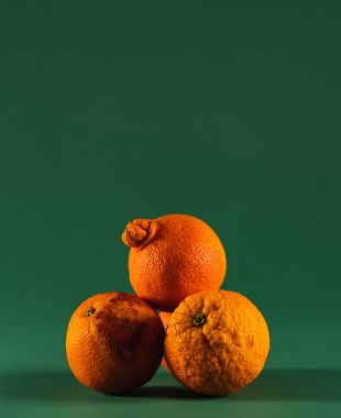 Naranjas imperfectas que serían rechazadas por el sistema actual | Cedida Naranjas imperfectas que serían rechazadas por el sistema actual | Cedida