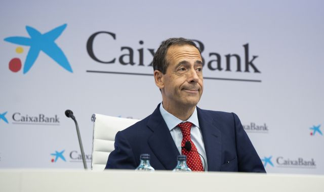 Gonzalo Gortázar, conseller delegat de CaixaBan, durant la presentació de resultats | CaixaBank