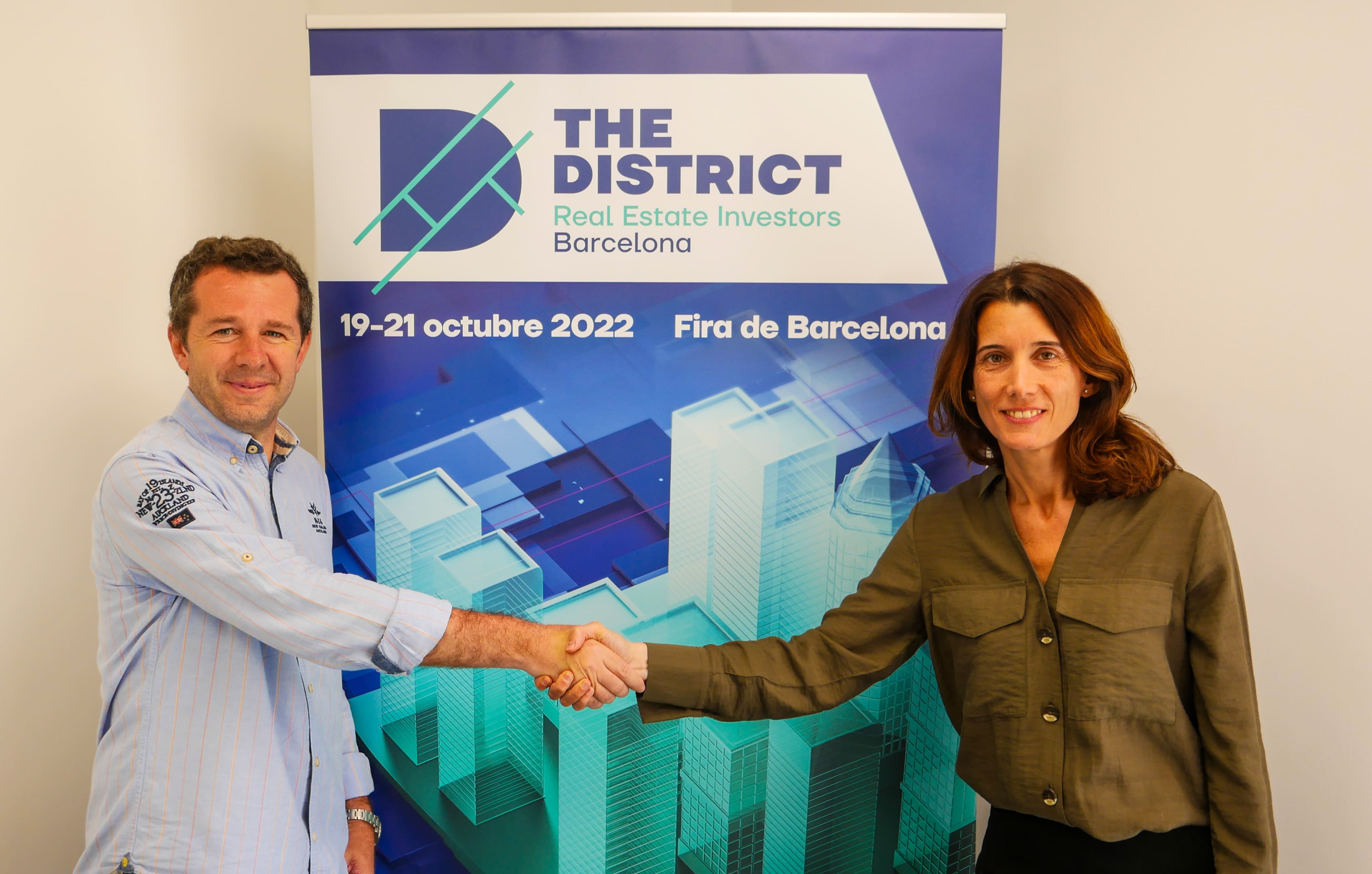 Juan Velayos y Gema Traveria, presidente y event director de THE DISTRICT | Cedida Juan Velayos y Gema Traveria, presidente y event director de THE DISTRICT | Cedida