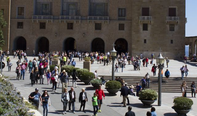 En 2019 se logró el récord definitivo de visitantes en Montserrat | Cedida