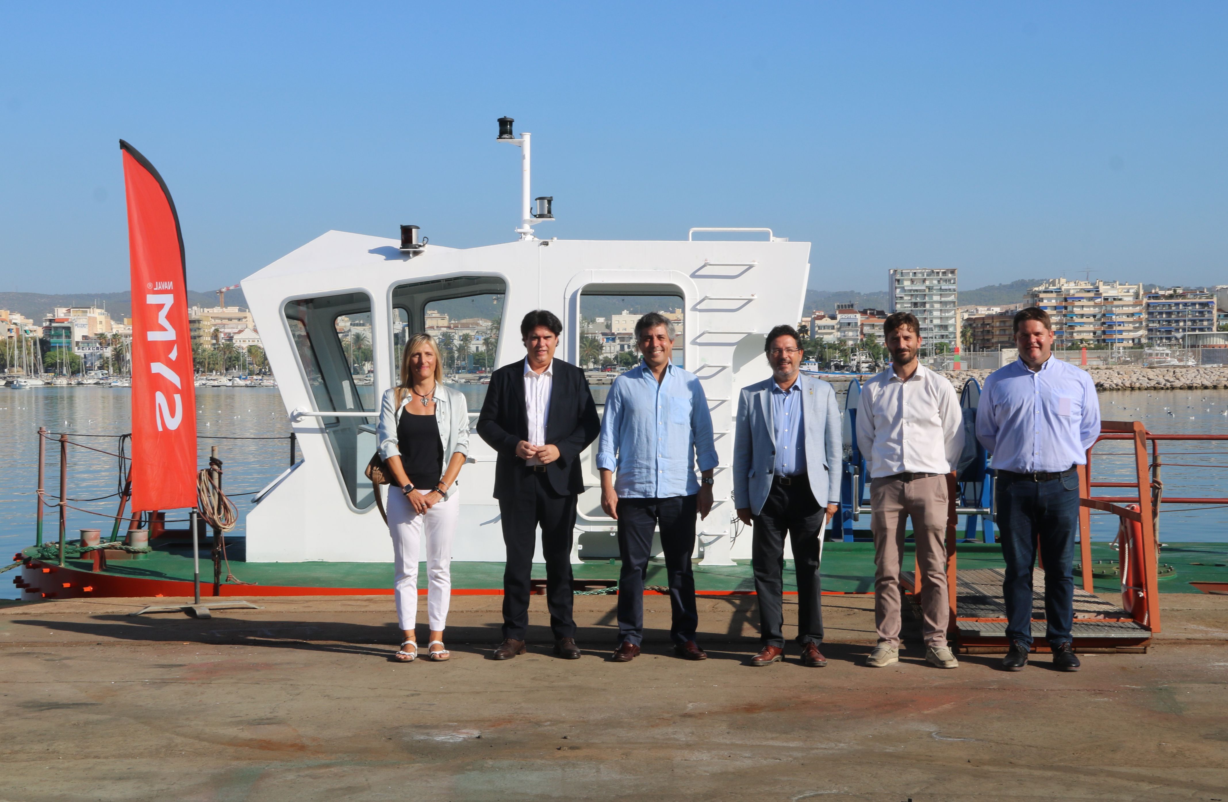 Acte de presentació de l'E-Ship al port de Vilanova i la Geltrú | ACN Acte de presentació de l'E-Ship al port de Vilanova i la Geltrú | ACN