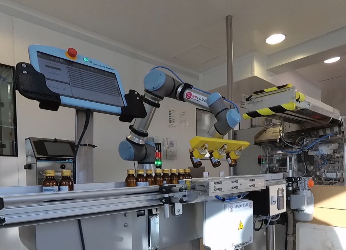 Un dels robots col·laboratius de Wecobots | Cedida Un dels robots col·laboratius de Wecobots | Cedida