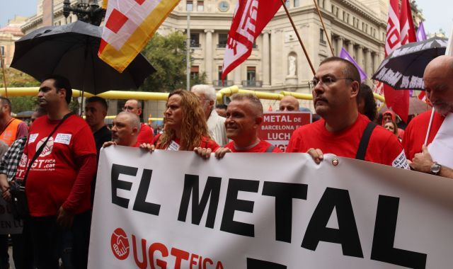 Principio de acuerdo para el convenio del metal de Barcelona que