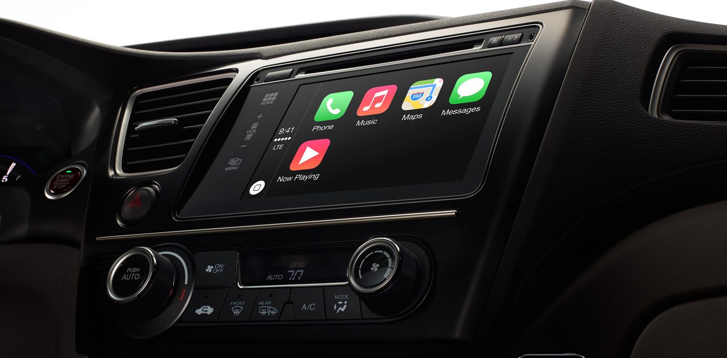 Imagen del nuevo sistema CarPlay de Apple Imagen del nuevo sistema CarPlay de Apple