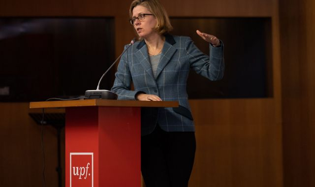 Fiona Scott Morton, a la Lliçó d'Economia del curs 2022-2023 de la UPF | iStock