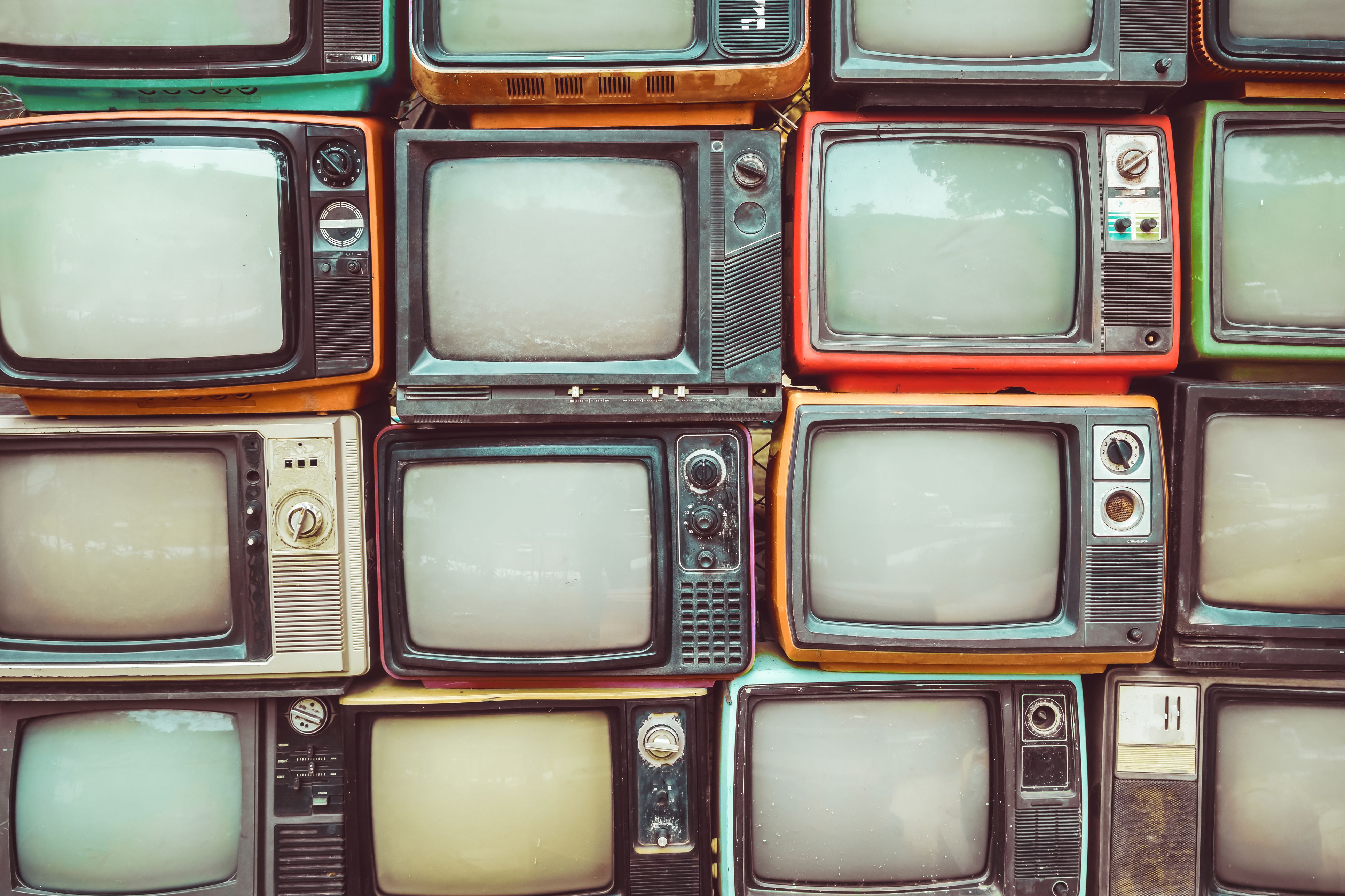 Imagen de un conjunto de televisores| iStock Imagen de un conjunto de televisores| iStock
