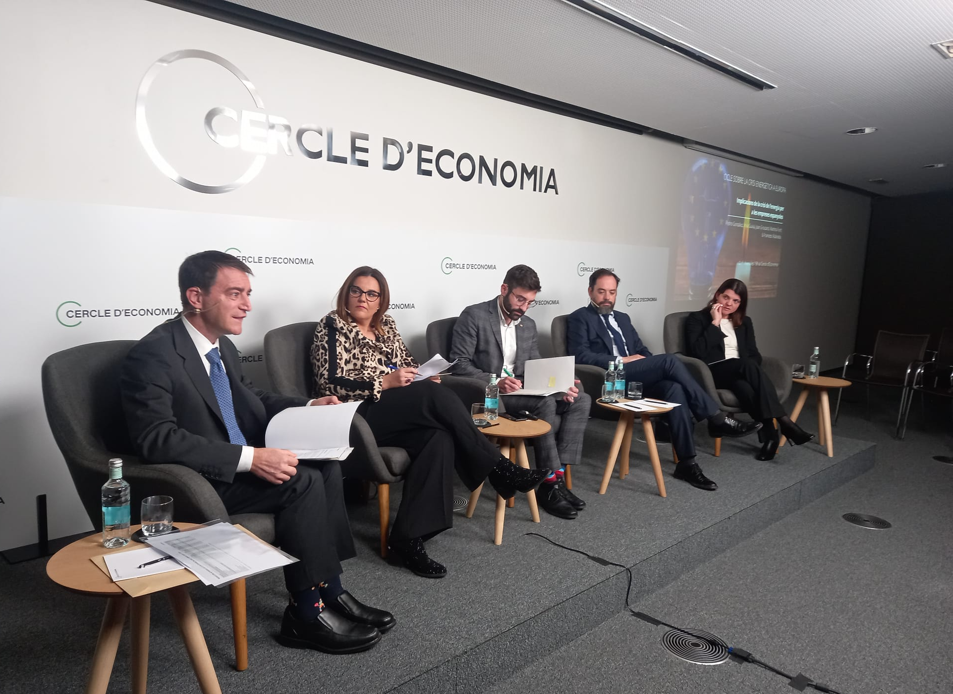 Imagen general de la charla en el Cercle d'Economia | Aleix Ramirez