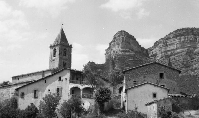 Sant Romà de Sau el 1930 | Arxiu Manel Gausa