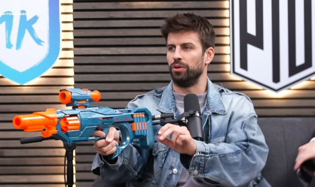Gerard Piqué al programa 'After Kings' des d'on repassa l'actualitat de la Kings League | Cedida