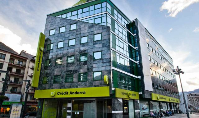 Grup Crèdit Andorrà, al centre d'Andorra La Vella | Cedida