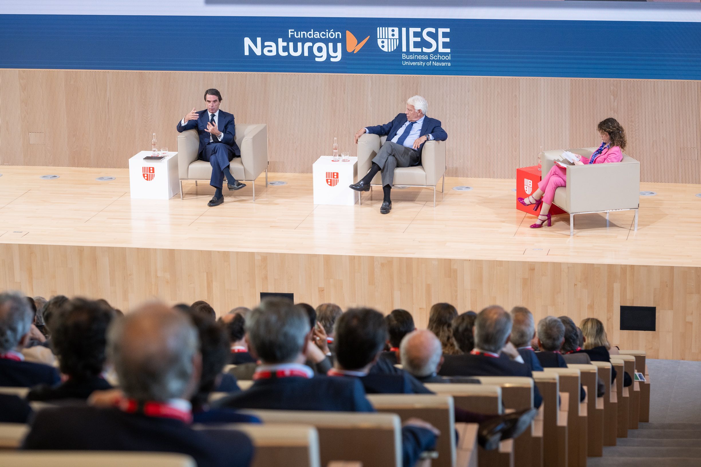 José María Aznar y Felipe González en Energy Prospectives 3 | Cedida José María Aznar y Felipe González en Energy Prospectives 3 | Cedida
