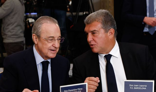 Florentino Pérez i Joan Laporta | Europa Press Florentino Pérez i Joan Laporta | Europa Press