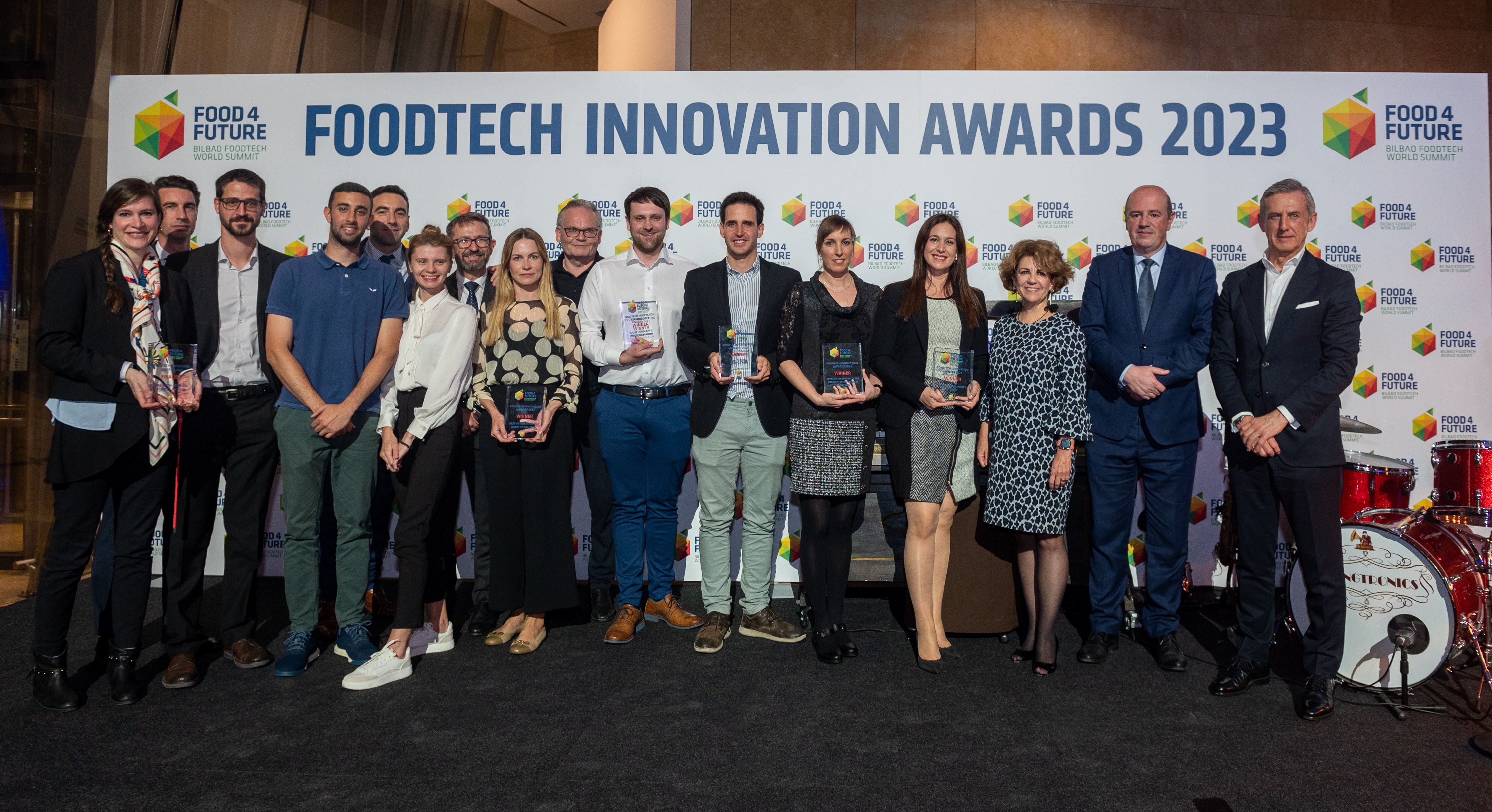 Los ganadores de la tercera edición de los Foodtech Innovation Awards 2023 | Cedida Los ganadores de la tercera edición de los Foodtech Innovation Awards 2023 | Cedida
